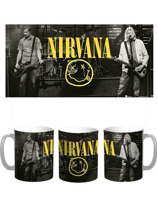 Кухоль рок-група nirvana