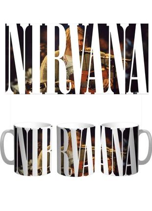 Кухоль рок-група nirvana