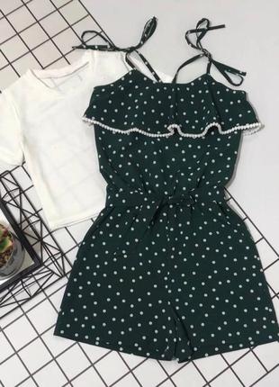 Футболка+комбинезон, костюм для девочки