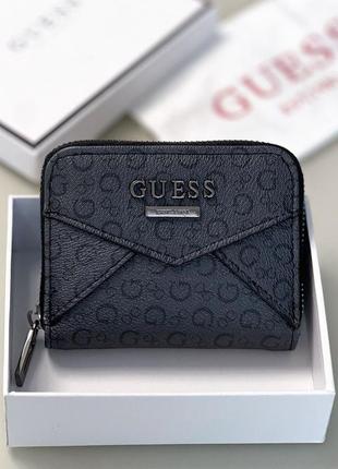 Женский маленький кошелек guess (7595-1) grey