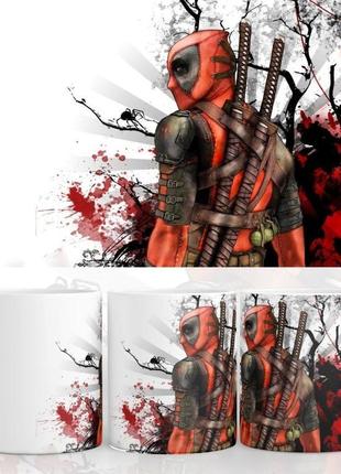 Кружка дэдпул (deadpool)