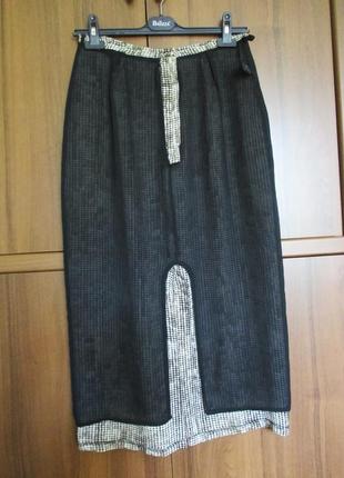 Легкая юбка бренда m&s, вискоза3 фото