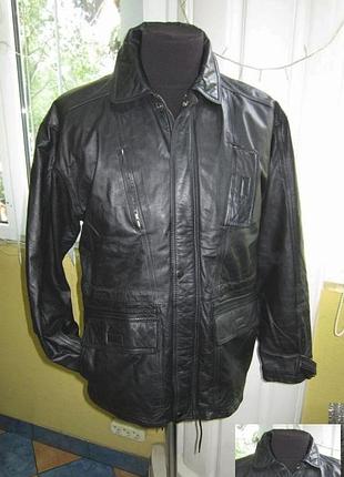 Шкіряна чоловіча куртка mark adam (echtes leder). німеччина. лот 534
