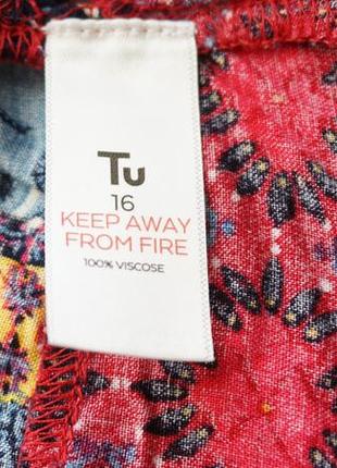 Шикарная разоцветная блуза из вискозы tu5 фото