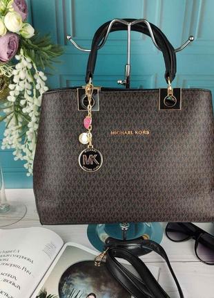 Стильная женская сумка в стиле michael kors майкл корс2 фото