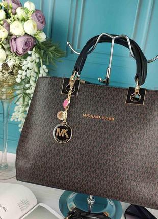 Стильная женская сумка в стиле michael kors майкл корс7 фото