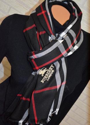 Палантин шарф хустка  в стилі burberry барбері туреччина5 фото