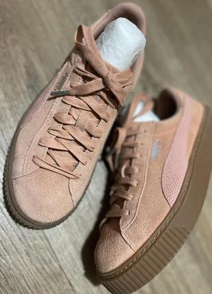 Кроссовки puma suede 25,5 см2 фото