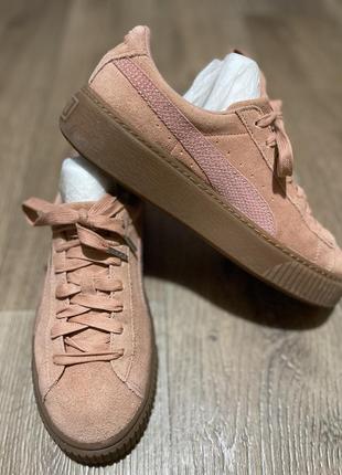 Кросівки puma suede 25,5 см5 фото