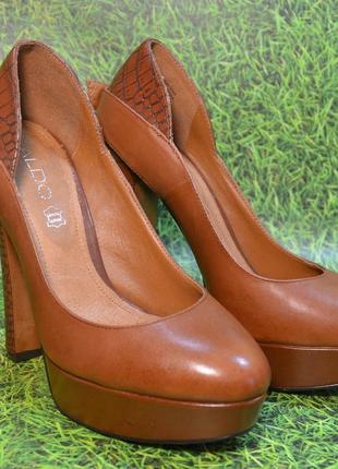 Aldo канада оригинал! шикарные туфли натуральная кожа!1000пар обуви тут!