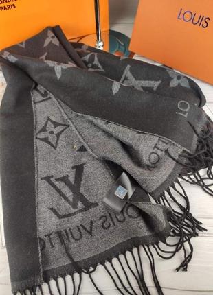 Кашемировый шарф louis vuitton луи витон в коробке