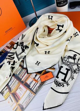 Шовкова хустка в стилі hermes гермес