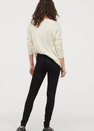 Оригінальні джинси-super skinny low від бренду h&m 0399087001 розм. 24-30, 25-30, w28l324 фото