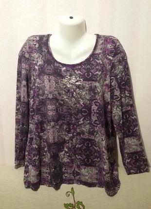 Вискозный джемпер (пог-56 см +) германия   6