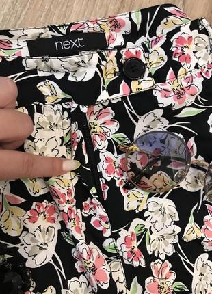 Круті трендові укорочені штани кюлоти в квіти 😍4 фото