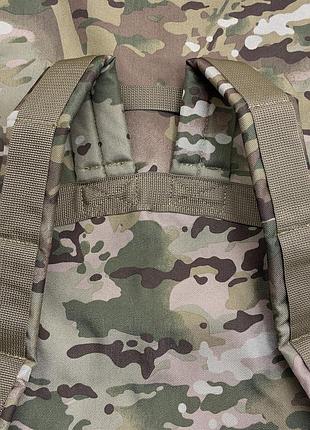 Сумка-баул тактический 45 л поликордура мультикам melgo (армейский, влагозащитный...