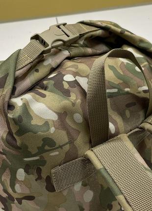 Сумка-баул тактический 45 л поликордура мультикам melgo (армейский, влагозащитный...