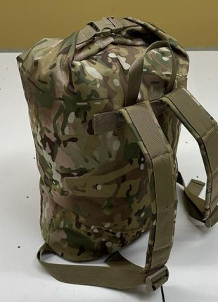 Сумка-баул тактический 45 л поликордура мультикам melgo (армейский, влагозащитный...