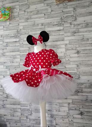 Минни маус детское нарядное платице