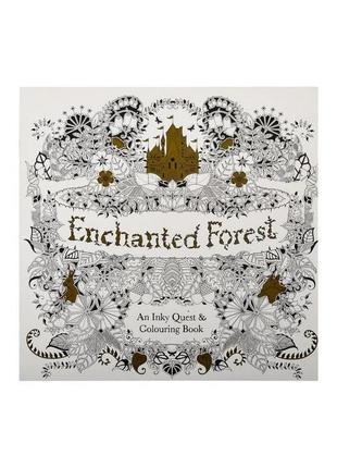 Розмальовка-антистрес "enchanted forest" color-it gdm-002, 12 аркушів