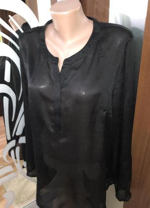 Стильная чёрная блуза rosesandgold5 фото