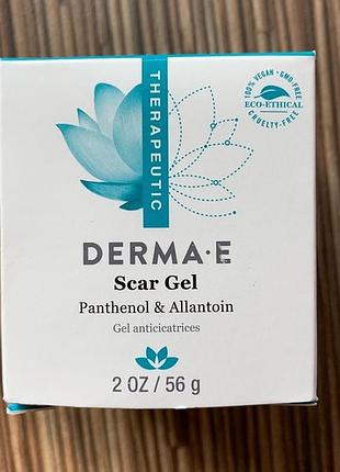 Гель от шрамов и рубцов derma e (сша)