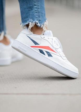 Жіночі кеди низькі reebok club c 85 mu eh0640