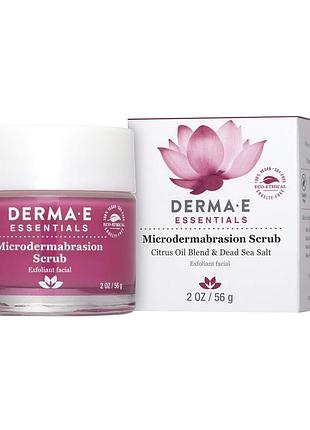 Скраб з микроультрачастицами, маслами цитрусових і мінералами мертвого моря derma e (сша)