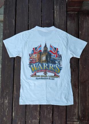 Байкерська футболка harley davidson england, london 2015