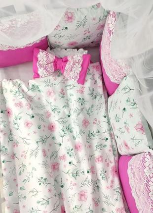 Очень красивый комплект постельного шкафа для маленькой принцессы3 фото
