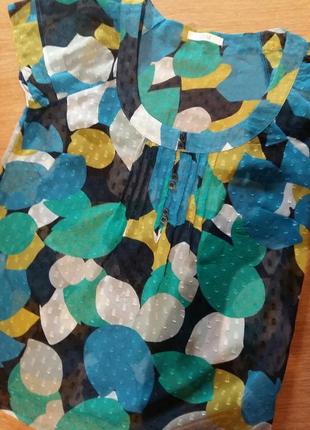 Яркая летняя блузка
