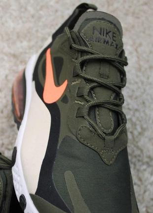 Чоловічі кросівки nike air max 270 x react element green white. 3
