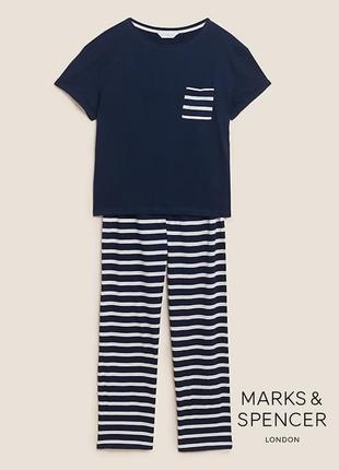 Пижамный комплект женская пижама marks&spencer р.s, m, l хлопок6 фото