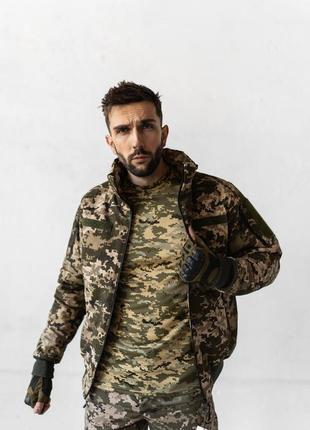Військовий комплект одяг костюм зск куртка штани піксель