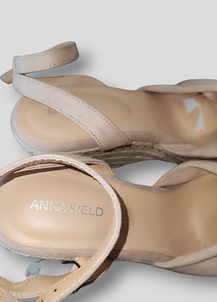 Нюдовые эспадрильи босоножки на платформе женская летняя обувь8 фото