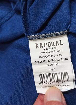 Kaporal чоловіча футболка синьо золотого кольору розмір xl9 фото