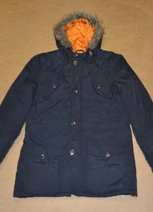 Fabric тепла чоловіча куртка парку зима