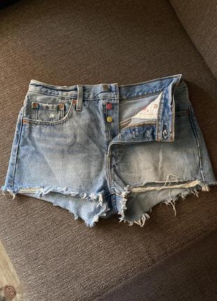 Джинсовые шорты levi’s levis premium