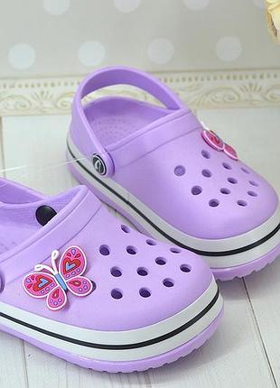 Крокси для дівчинки