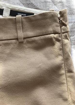 Жіночі бежеві базові штани 3/4 j crew minnie pant 4