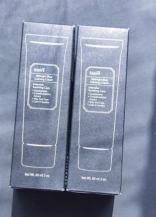 Успокаивающий крем klairs midnight blue calming cream 60 ml