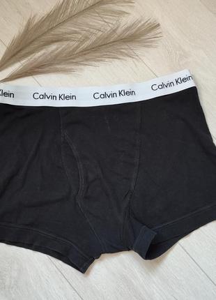 Трусы базовые боксерки коттоновые calvin klein l 12 40