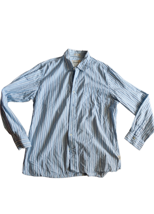 Рубашка мужская timberland в полоску classic fit3 фото