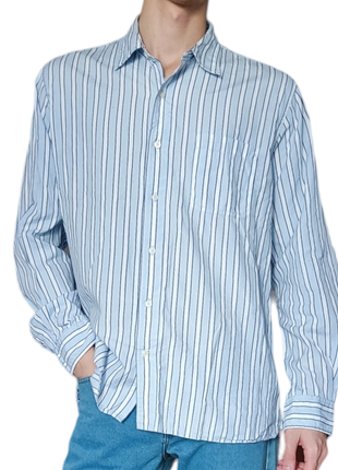 Сорочка чоловіча timberland у смужку classic fit