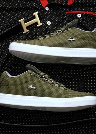 Lacoste khaki1 фото