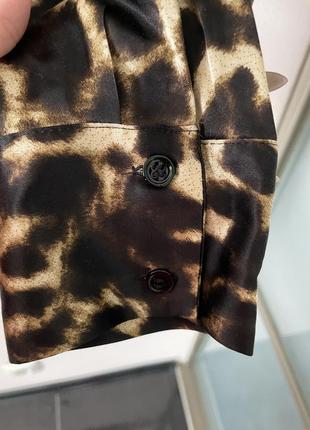 Леопардовая блуза5 фото