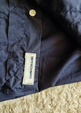 Рубашка классическая черная calvin klein jeans оригинал5 фото