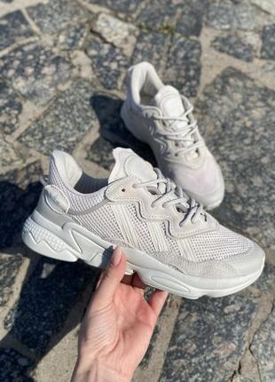 Мужские кроссовки adidas ozweego beige 41-42-43-44-45-46