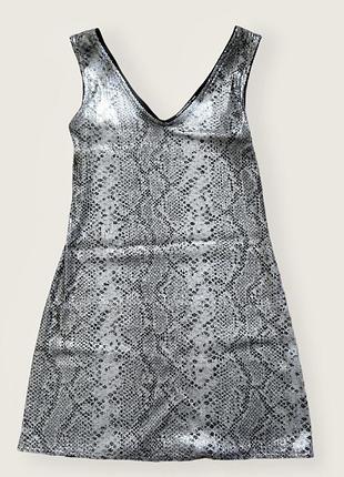 Платье в пайетках, блестящее платье-туника