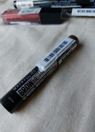 Maybelline new york brow fast sculpt gel mascara тушь для бровей